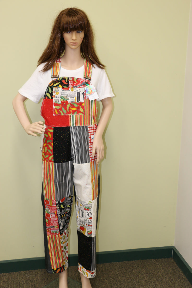 #1853 Chili Sauce Overalls