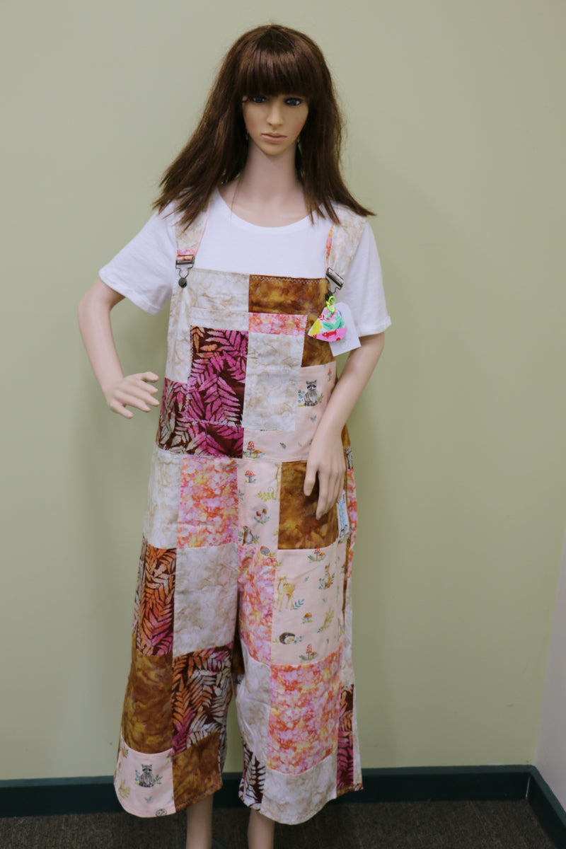 #1839 Into The Woods In Autumn Overalls
