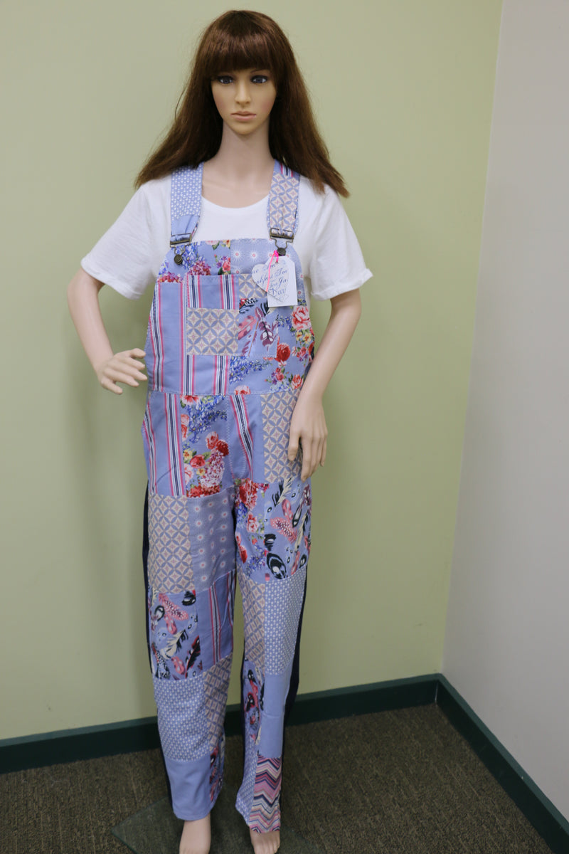 #1970 Blue Feather Overalls