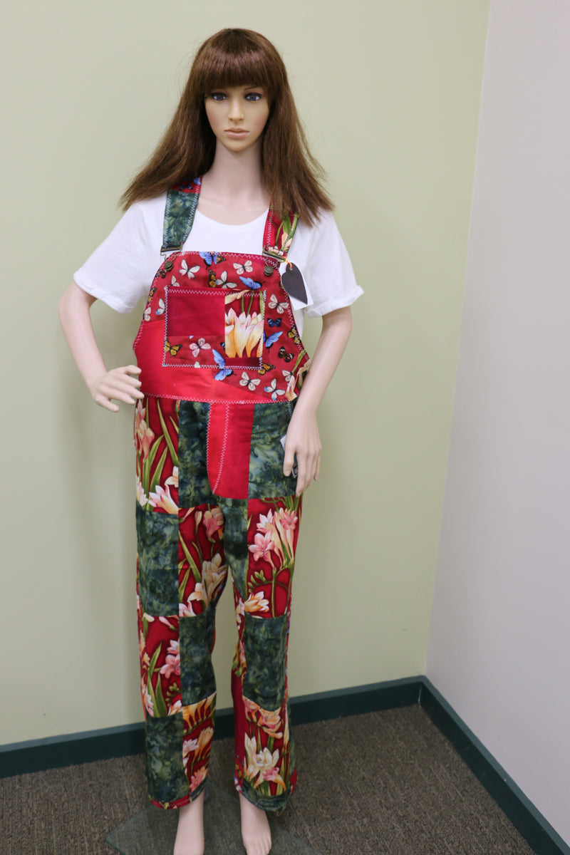 #2018 Freesia and Butterflies Overalls