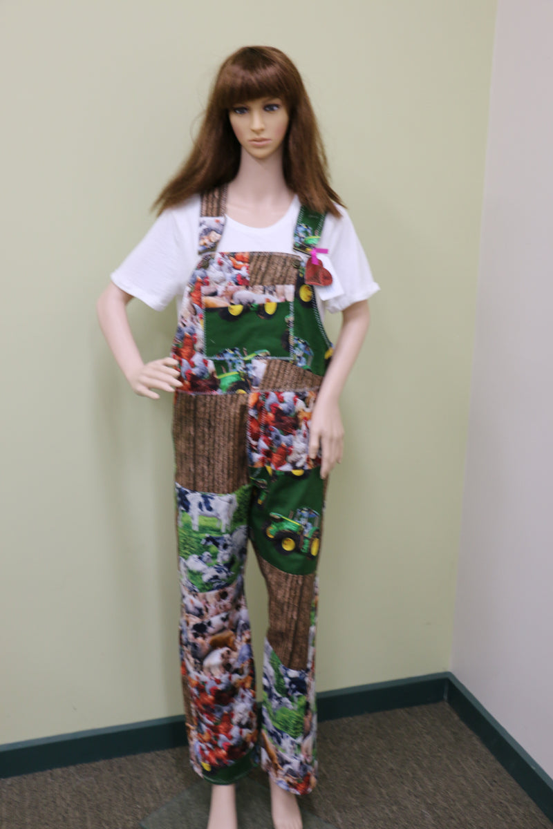 #2017 Down on the farm overalls