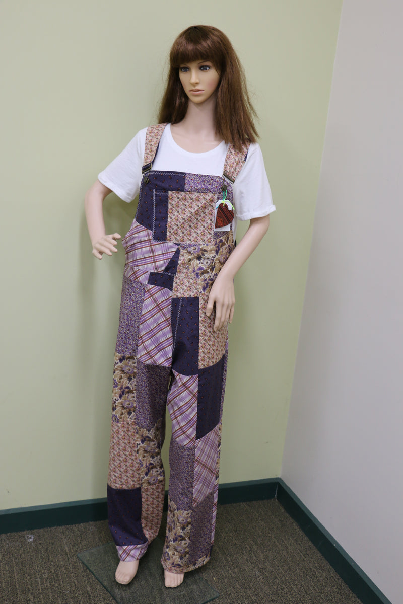 #1983 Vintage in Purple Overalls