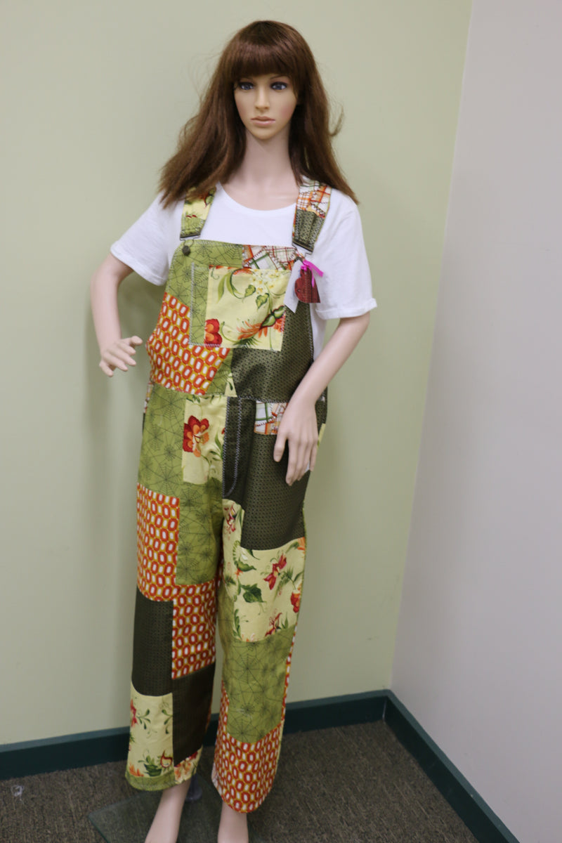 #1986 Hint of Gold Overalls