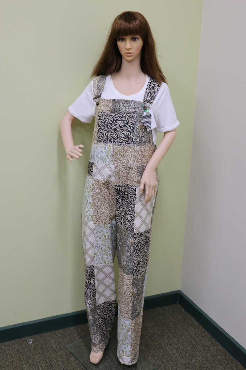 #1979 Abstract Overalls