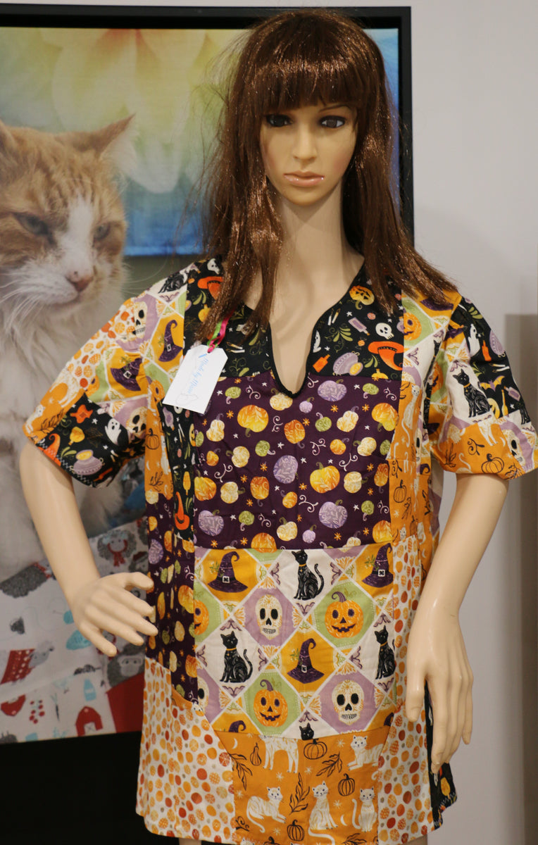 Halloween Nurses Scrub Top