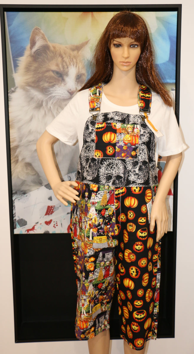 #249 Halloween Overalls