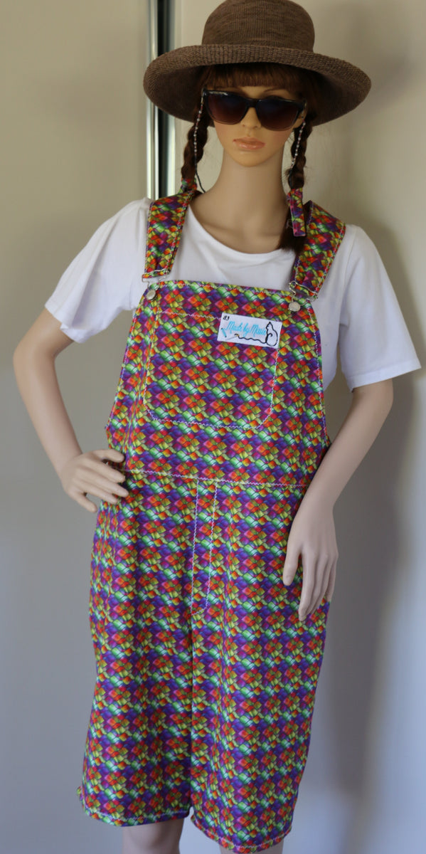 #83 Fish Scales Overalls