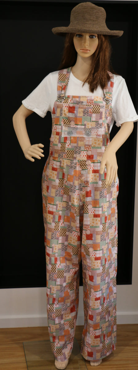 #108 Picnic Patch Overalls