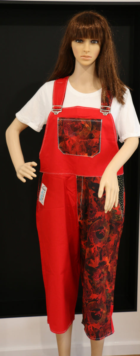 #133 Red Dragon Overalls