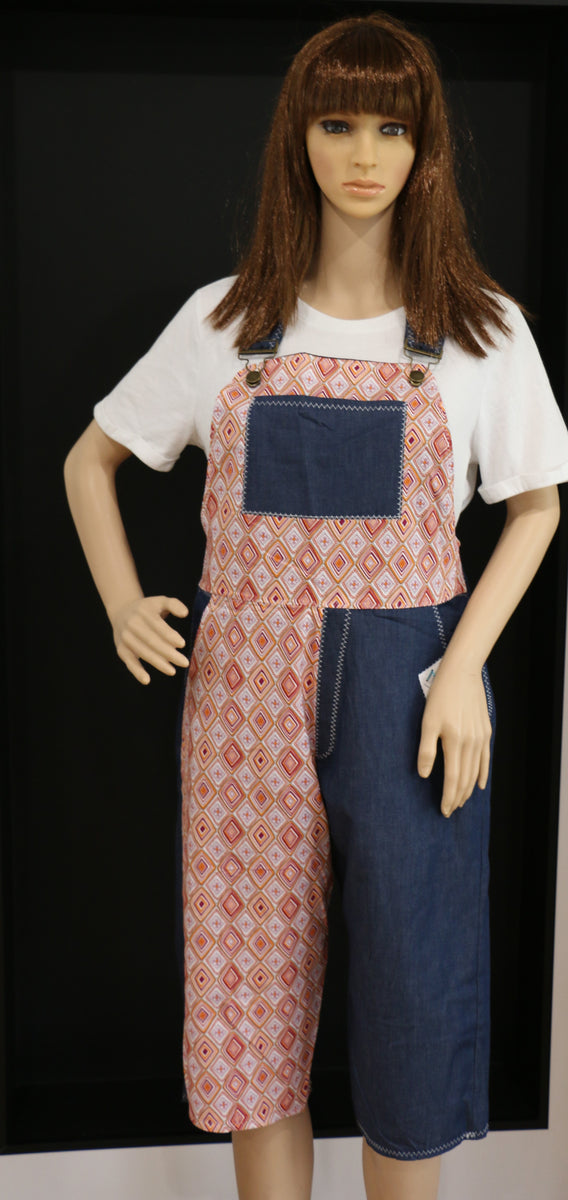 #258 Diamonds Overalls