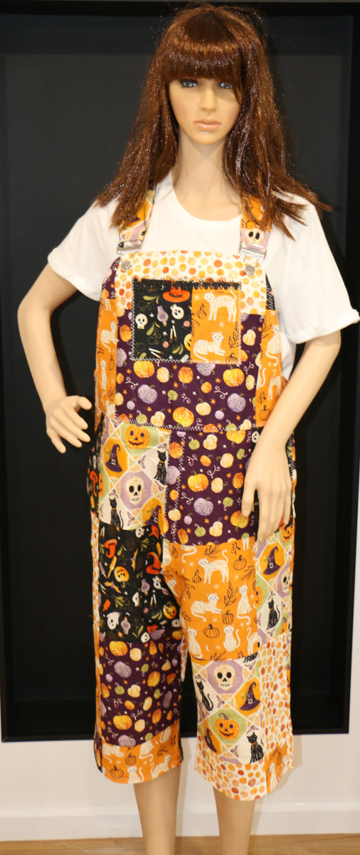 #262 Halloween Overalls